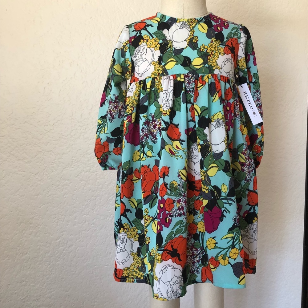 Lightweight Floral Dress Toddler 3T